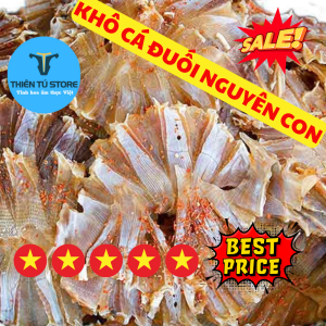 Khô cá đuối nguyên con 500GR đặc sản món ăn ngon vị thơm dai chất lượng cao cấp dễ chế biến vựa Hải Sản Huy