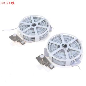 🚚【Local Express Delivery】🚚 1Pc (50m) White Multi-Function Sturdy Garden Plant Twist Tie with Coated Wire
