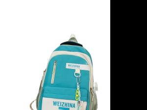 JOANNA BAG #2911 KOREAN CHIC NYLON FASHION 14INCHES CLASSIC PLAIN BACKPACK FOR WOMEN