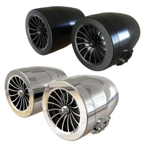 Motorcycle Sound System With USB Charging Port Waterproof Speaker For Bike Electric Vehicle Easy Installation ABS Design