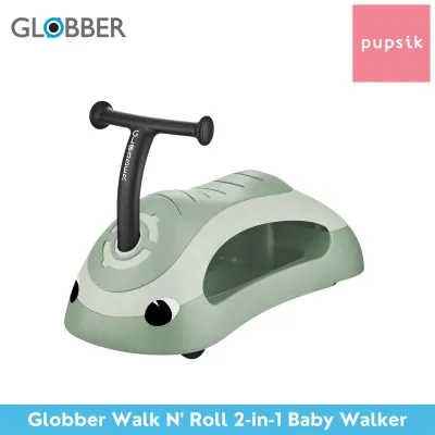 Globber Walk N Roll 2-in-1 Baby Walker - Pistachio | 6-36M