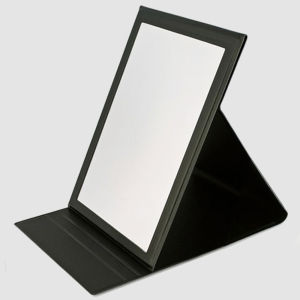 AL25 กระจกพับสี่เหลี่ยมแบบบางเฉียบ Folded Mirror ขนาดใหญ่เต็มหน้า พกพาสะดวก