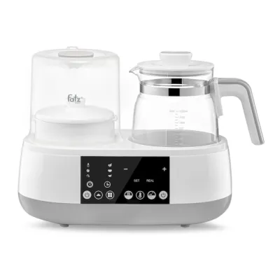Máy Đa Năng Điện Tử FatzBaby Multimax 1 FB9002SJ Tiệt Trùng Hâm Sữa Hầm Cháo Máy Đun Và Hâm Nước Pha Sữa - Bibo Mart
