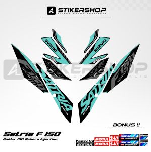 STIKER STRIPING SATRIA F 150 INJEKSI GRAFIS VARIASI 011