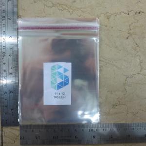 PLASTIK OPP 11 x 12 CM 20 MICRON