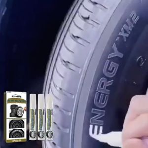 3pcs Liquid Marker Universal Rubber Material For Car Tyre And Motorcycle Paint Marking