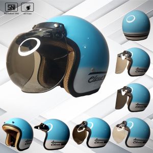 Helm bogo retro Clasic gradasi cewek cowok dewasa bagus murah SNI warna kekinian helem viral fyp