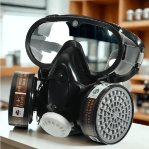 FAST SHIPPING Masker Gas Respirator Full Face dengan Carbon Filter Anti Gas Air Mata dan Debu