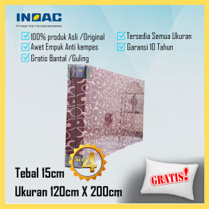 Kasur Busa INOAC MURAH ASLI 120 cm x 200 cm x 15 cm