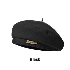 Women Berets Autumn/Winter Beret Womens Retro British Painter Artist Hat Womens Elegant Solid Color Panama Beret Street Wear