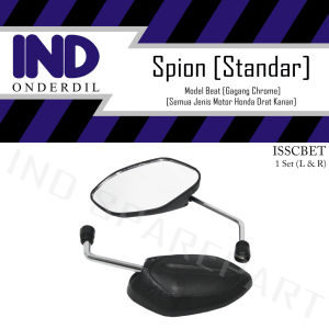 Spion-Kaca Kiri-Kanan Standar Chrome Set Blade/Supra X 125-Fit-New-FI