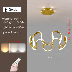 Dining room pendant light simple modern LED decorative light living room Nordic luxury bedroom lamp