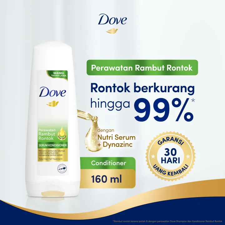 Dove Conditioner Perawatan Rambut Rontok Kondisioner 160ml