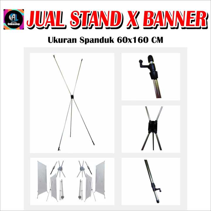 Stand X Banner 60x160 CM Lazada Indonesia Stand x banner 60x160 cm lazada indonesia