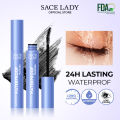 SACE LADY Waterproof Mascara Makeup Lasting Long Lengthening Lashes Make Up Curling Eye Smudge-proof Cosmetics. 