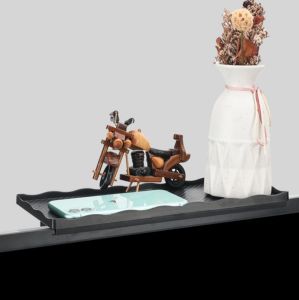 Display Rack TV Set-top Box Bracket Computer Screen Storage Router Multi-function Punch-free Rack