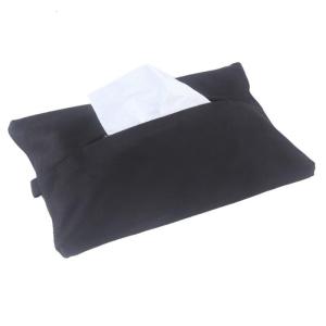 Tempat Tisu Mobil กรณีเนื้อเยื่อในรถยนต์เบาะหลังสี่เหลี่ยมผ้าเช็ดปากแท่นวางสำหรับรถใช้ในทุกวันกล่องกระดาษทิชชู