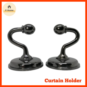 MR.CURTAIN QUESTION-MARK Curtain Tieback Hooks / Cangkuk Pengikat Tali Langsir FREE Screw (Tahan Berat) - TH30
