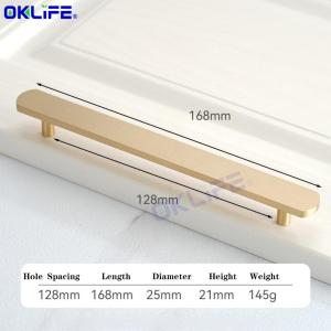 [OKLIFE®]Solid ss Long Hole Handle Cabinet Handle Furniture Handle Wardrobe Handle Drawer Handle