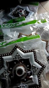 fitting ornamen lampu 30 cm/ fitting artistik