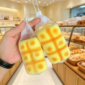 GIORGIONE Release Hand Soft Bread Squeeze Toy Relax Gift Sensory Slow Rebound Vent Toy Portable Elastic Abdominal Muscles Bread Squeezing Toy Kids Toy