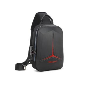 Aliencross Men Anti-theft lock Chest Bag for USB charging travel High-quality Sports Cycling Bags Waterproof Crossbody Shoulder bag