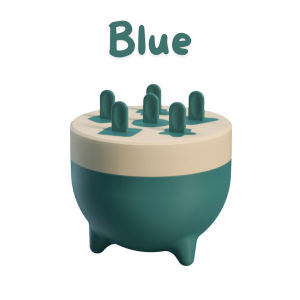 DIY Aiskrim Batang Pembuat Aiskrim Acuan Popsicle Ice Cream Maker 6 Batang DIY Popsicle Mold DIY雪糕模具 冰棒 冰淇淋模具