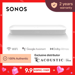 Sonos Beam Gen 2 Soundbar With Dolby Atmos For Your Smart TV