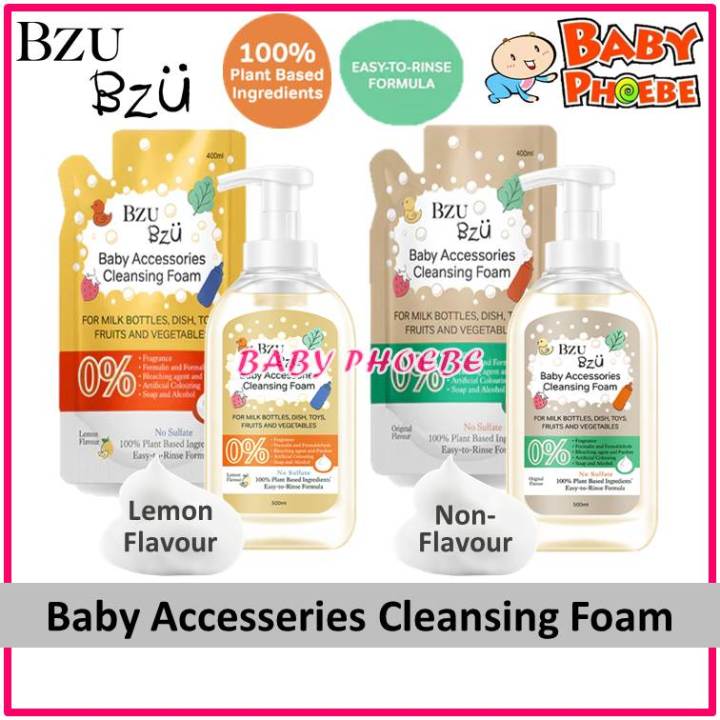 BZU BZU Baby Accessories Cleansing Foam Milk bottles, toys & accessories, fruits & vegetables Sabun Cuci Botol Susu Bayi