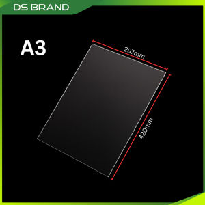 Acrylic Clear Sheet A3/A4/A5/A6 / Kepingan Akrilik Gred A DS BRAND M1