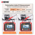 ANENG Máy Đo Megohmmeter Kỹ Thuật Số MH12 Máy Đo Điện Trở Đất Cách Điện Máy Kiểm Tra Cáp Điện Áp Cao Vôn Kế Máy Đo Megger Khác. 