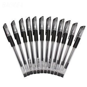 1 box (12 pieces) of neutral pens black red blue 0.5mm office supplies student stationery signature ballpoint pens neutral pens blue black refills