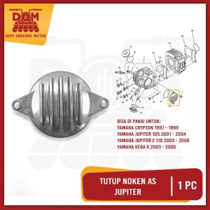 Tutup Noken As Jupiter Silver (PSP) PenutupTutup Kamrat Timing Gigi Sentrik Yamaha Crypton Jupiter