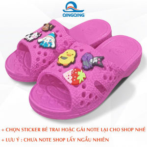 Dép tổ ong ASIA Sticker (size 15-20) nhựa EVA siêu nhẹ form chuẩnđế dày 2cm - Hàng Chính Hãng