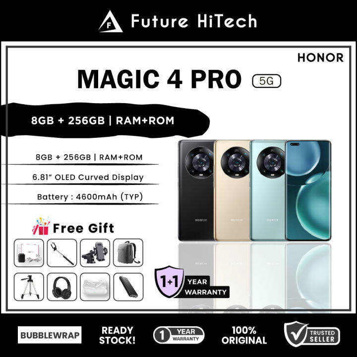 HONOR Magic 4 PRO (8GB RAM 256GB ROM) - Original HONOR Malaysia | Lazada