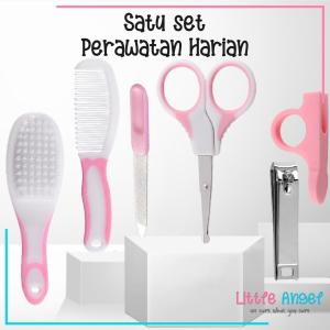 Baby Care Kit Set Termo Alat Perawatan Bayi 10in1 Termometer Sisir Gunting Pembersih Kuku Bayi Hadiah Lahiran Newborn Gift COD