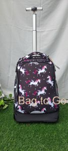 กระเป๋าล้อลาก Big wheel 18นิ้ว กระเป๋านักเรียนล้อลากที่ลากขึ้นบันไดง่ายเหมาะกับเด็กโตประถม 3ขึ้นไป กระเป๋าเดินทางล้อลากพร้อมส่ง