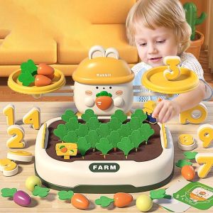 Loại 1 Đồ Chơi 2IN1 Cân bằng Toán Học Thỏ Và Nông Trại Cà Rốt 2in1 đồ chơi giáo dục đồ chơi tư duy đồ chơi cho bé