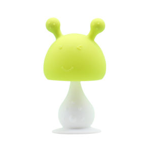 【New】Mushroom Baby Teether Baby Silicone Teether BPA Free Baby Bite Infant Biting Teether Baby Teething Bayi Nyot Nyot