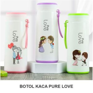 DC B ( B0030 ) MY BOTTLE KACA KARAKTER / KUALITAS TERBAIK / TIDAK BISA MEMILIH