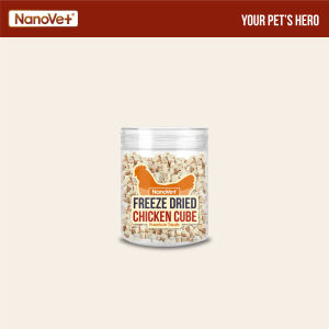 Nanovet® Freeze Dried Chicken Cube Premium Treats