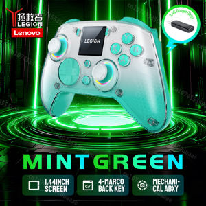 Lenovo X01 1.44inch Smart Screen Wireless Controller 3 Modes for Switch PS4 IOS Android PC TV Programmable Back-Button Gamepad