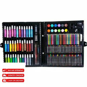krayon lengkap 1 set gratis ongkir Mewarnai Pensil Krayon 150 Warna crayon Alat Men Pensil warna lengkap 1 set murah Crayon set isi 150 pcs Mainan anak perempuan lengkap 1 set viral Tik tok Crayon Warna Lengkap Crayon set komplit Crayon lengkap 1 set