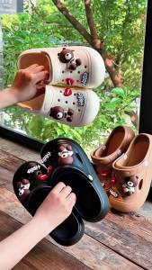 [Free Shipping] Eva WomenS Summer Beach Sandals CoupleS Outdoor Beach Slippers With Thick Soles