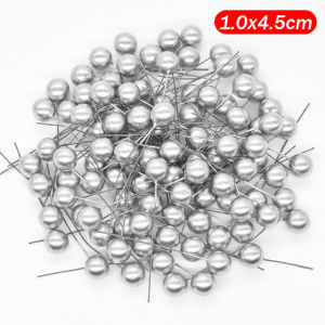 500Pcs New Artificial Red Berries Mini Artificial Berry Cherry Stamen For Wedding Party Christmas DIY Floral Wreath Home Decoration