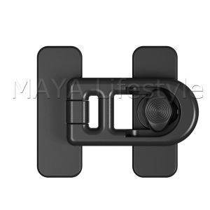 MAYA 1 ชิ้น ที่ล็อคประตูตู้เย็น อุปกรณ์ล็อคประตู ติดกาวไม่ต้องเจาะ ป้องกันการหนีบ Refrigerator lock