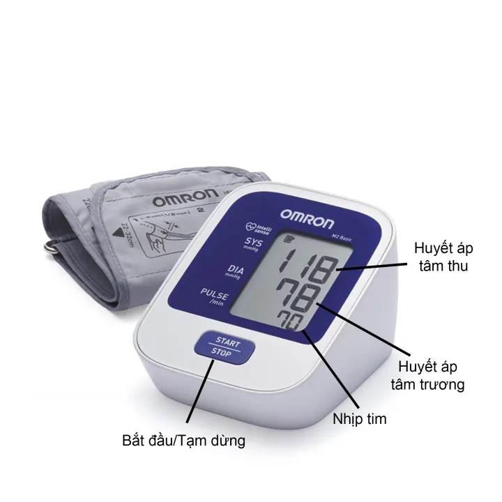 Máy Đo Huyết Áp Bắp Tay Omron Hem 8712