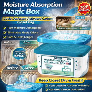 Moisture-Absorbing Dust-Removing Odor-Decomposing Air Magic Box Drawer Wardrobe Prevents Mold Removes Odor Fragrance Dehumidification Box