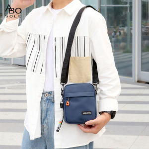 ABOSOLE Men’s Shoulder Bag Mini Cross Body Bag Casual Lightweight Messenger Bag Large Capacity Waterproof Leisure Street Bag Travel Bag Outdoor Riding Bag For Men