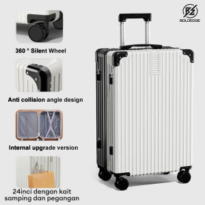 BoldEdge Koper Travel & Kabin 20/24 Inch Roda 360° Putar Bahan ABS Ringan & Kuat
